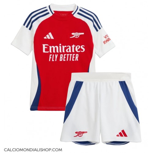 Maglie da calcio Arsenal Prima Maglia Bambino 2024-25 Manica Corta (+ Pantaloni corti)